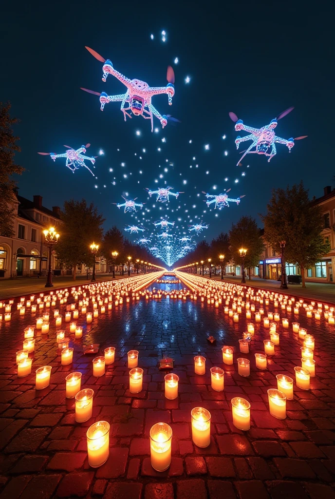 DroneArt Show em Toulouse